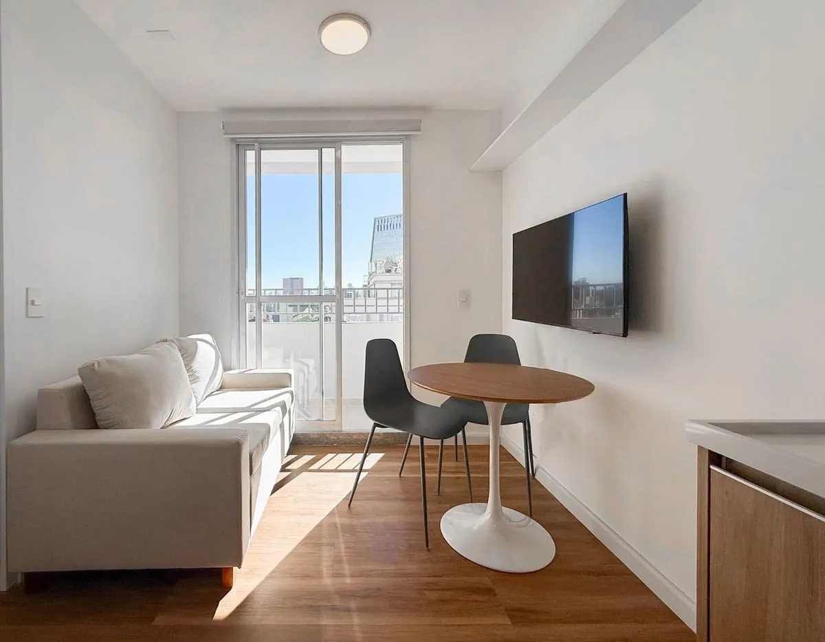 Imagem Apartamento com 1 Quarto para alugar, 24m² - Pinheiros