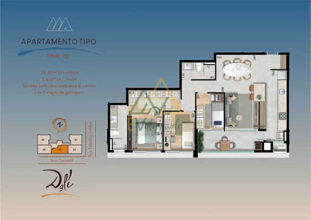 Imagem Apartamento Alto Padrão à venda Bacacheri Curitiba PR