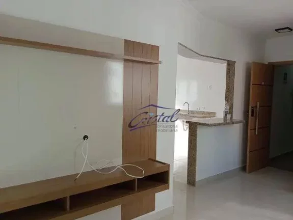 Imagem Apartamento com 1 dormitório à venda, 57 m² por R$ 365.000,00 - Guilhermina - Praia Grande/SP