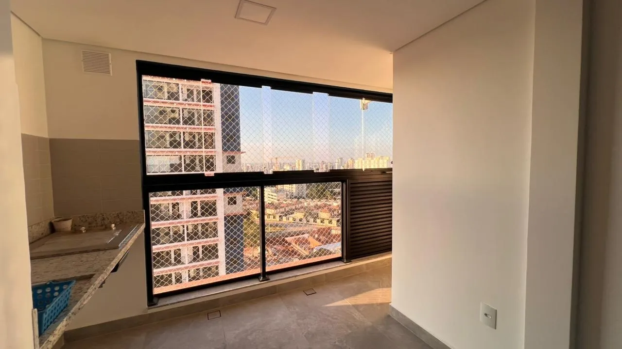 Imagem Apartamento Novo de 67 m² com Suíte, Sacada Gourmet, 2 Vagas e Depósito no Biarritz Campolim