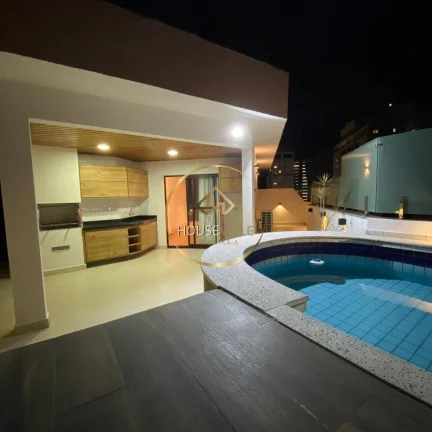 Imagem Cobertura, 3 Dormitórios(sendo 2 suítes), 182m², Edifício Solar Aquárius.