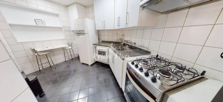 Imagem Flat disponível para locação no The Sutton House em Moema, com 120m², 3 dormitórios e 2 vagas