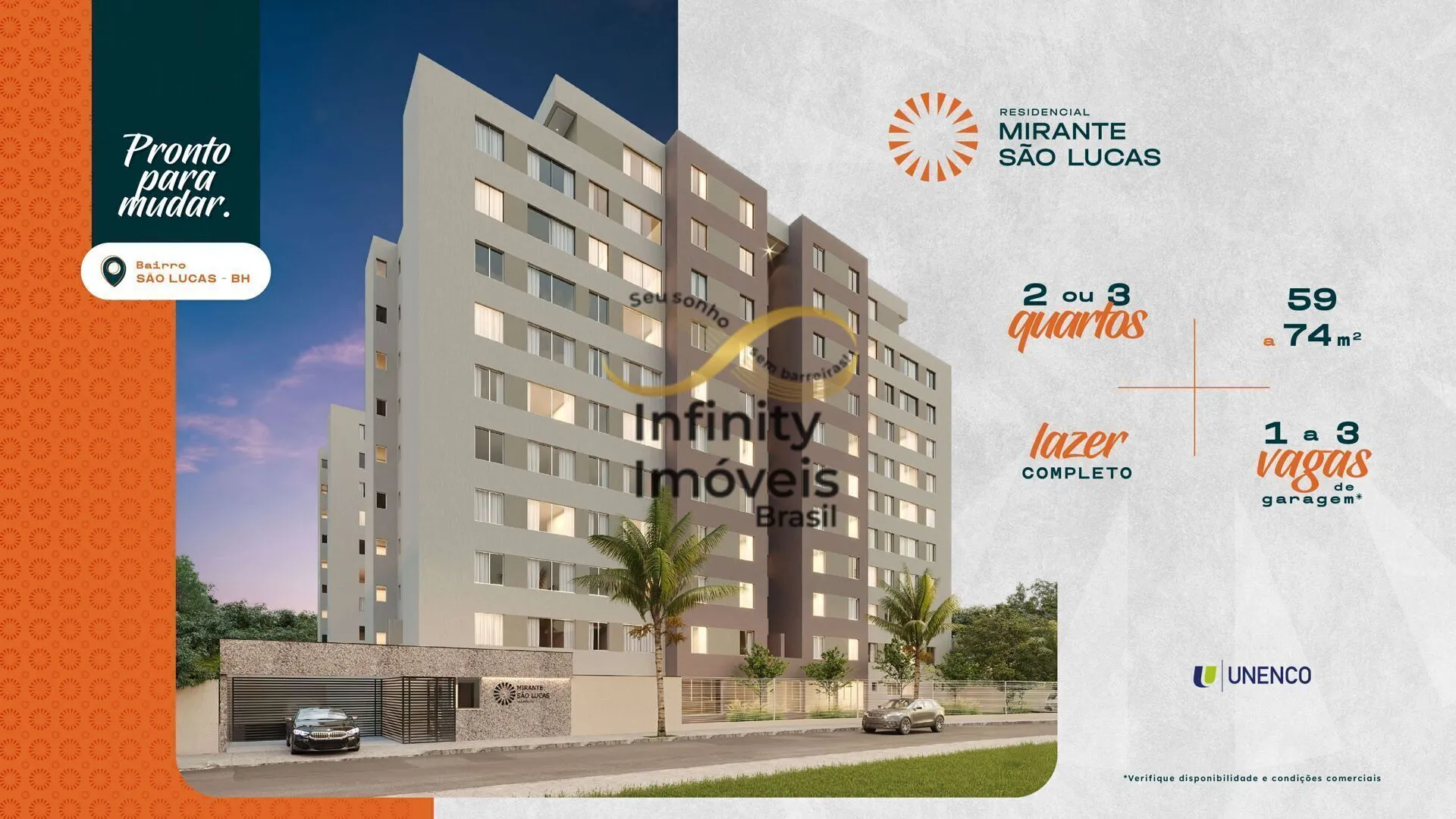 Foto do imóvel MIRANTE SAO LUCAS - Apartamento à venda no bairro São Lucas - Belo Horizonte/MG