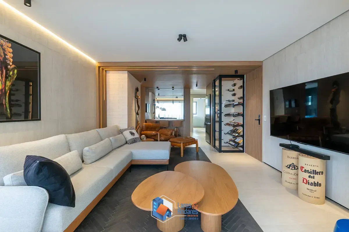 Imagem Apartamento para venda em Pinheiros com 2 quartos, sendo 2 suítes, 130m²