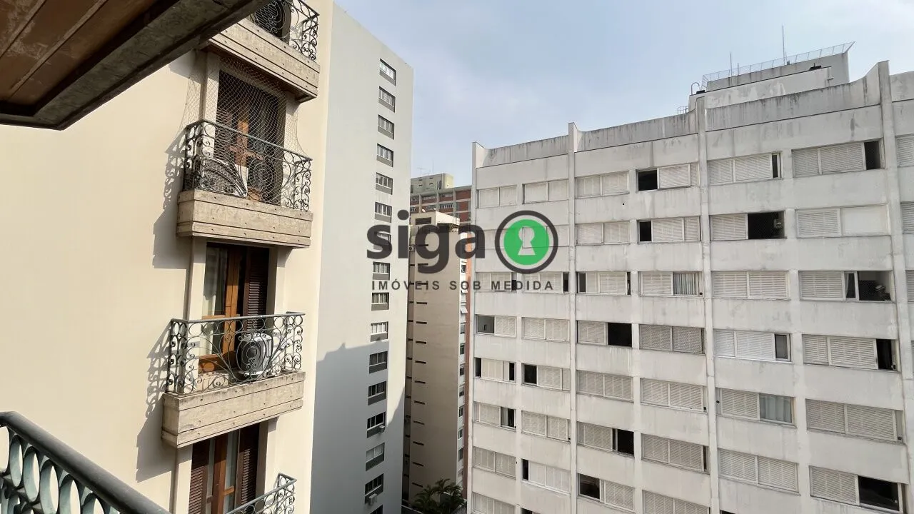Imagem Flat à venda no Jardins com vaga , reformado e mobiliado .