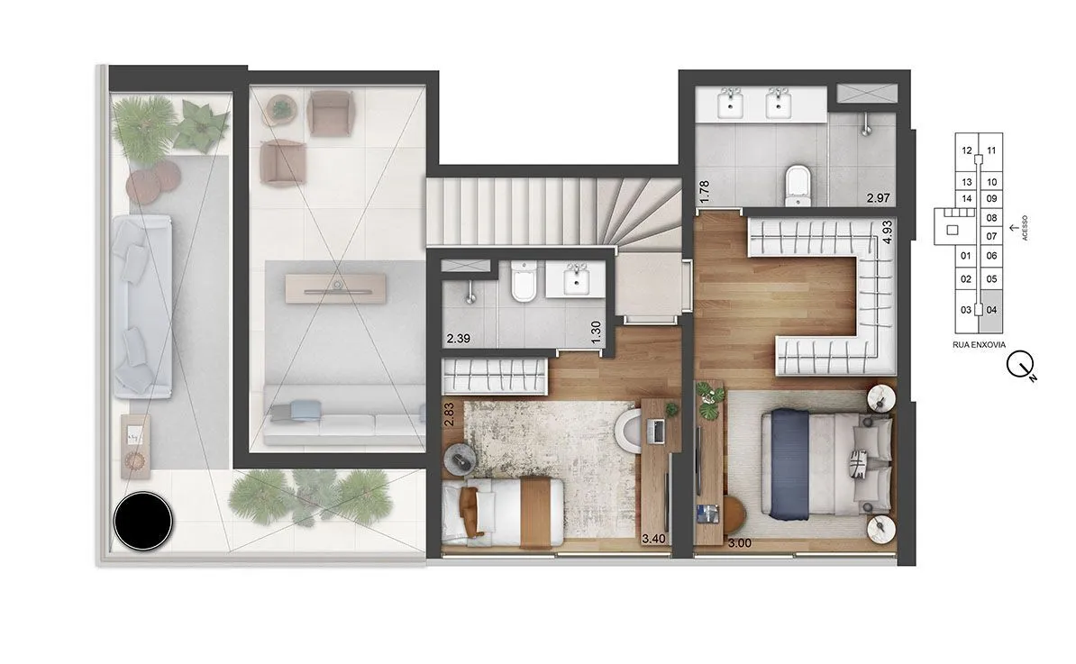 Imagem Duplex em Chácara Santo Antônio (Zona Sul) São Paulo SP
