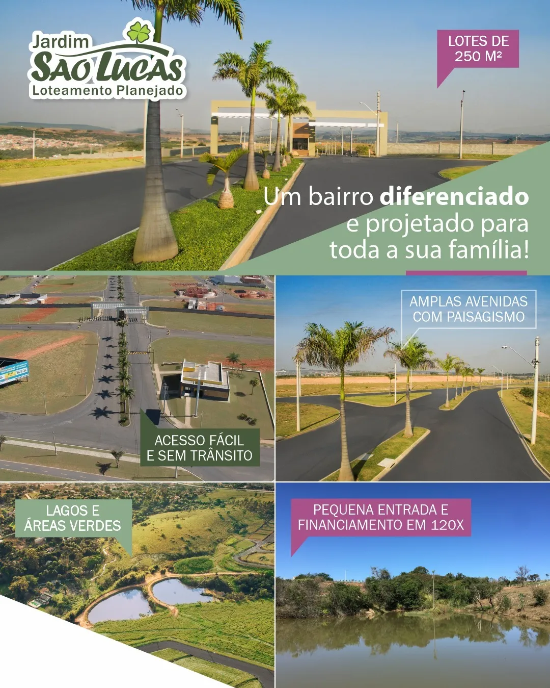 Imagem Ótimo Terreno com 250m² Localizado No Jd. São Lucas