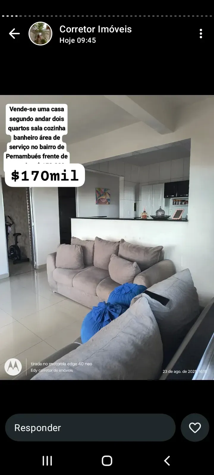 Imagem Sobrado com 2 Quartos à Venda, 58 m² em Pernambués - Salvador