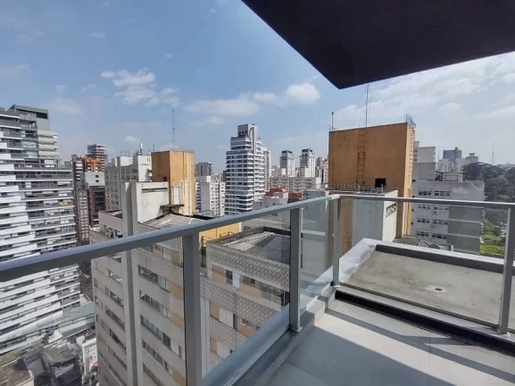 Imagem Apartamento a venda com 33m2 (suíte) sem vaga - Pinheiros - São Paulo - SP Em localização privil...
