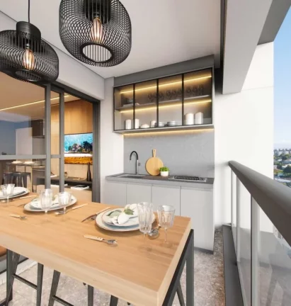 Imagem HUB BROOKLIN - EZTEC - Studio de 28m², em excelente localização, a apenas 450m da estação Borba!