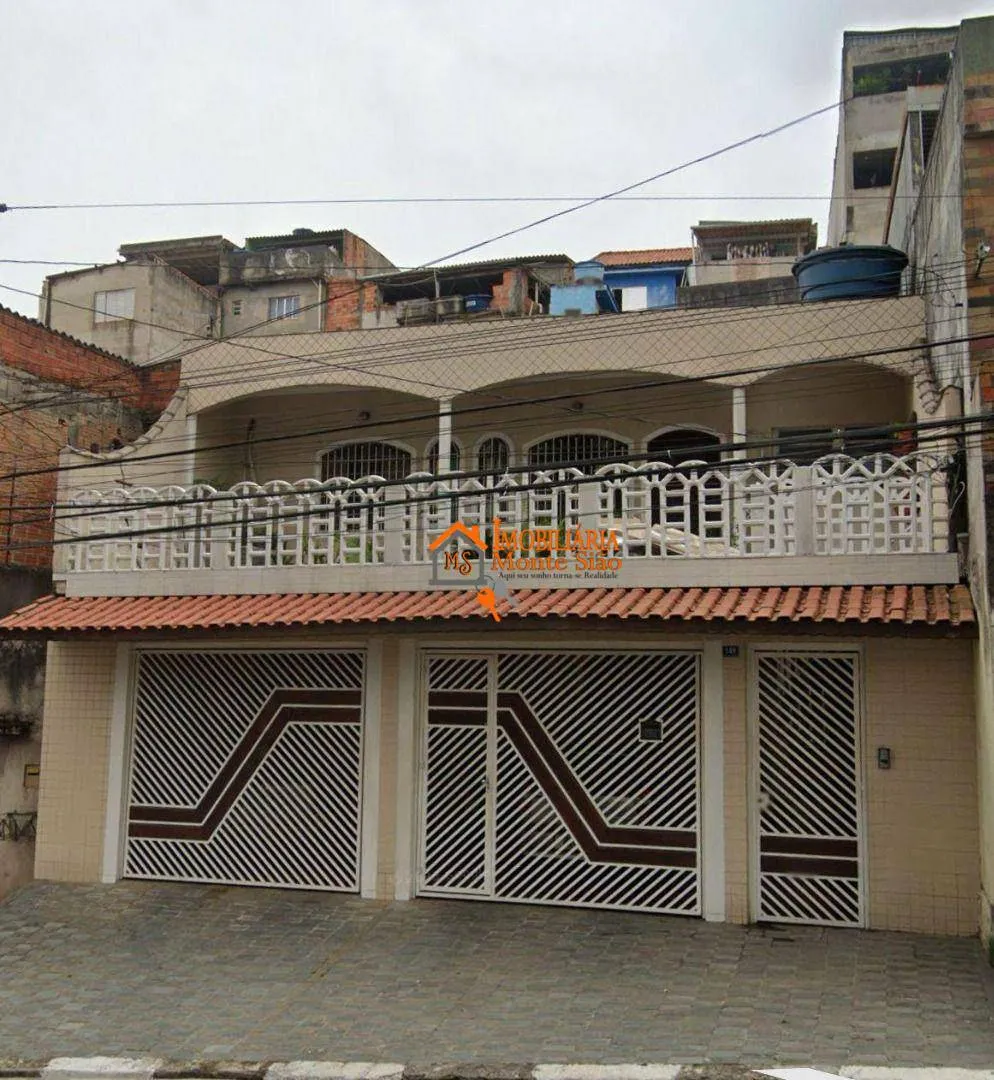 Foto do imóvel Sobrado com 3 dormitórios à venda, 210 m² por R$ 670.000,00 - Jardim São Domingos - Guarulhos/SP