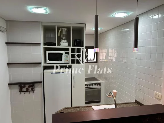 Imagem Flat disponível para locação no Saint Exupery Residence Service, com 42m², 1 dormitório e 1 vaga