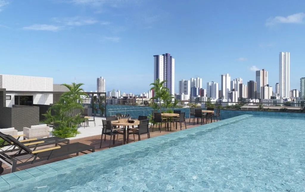Imagem Apartamento com 3 dormitórios à venda, 66 m² por R$ 447.891,00 - Jardim Cidade Universitária - João Pessoa/PB