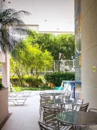 Imagem Flat disponível para venda no Twin Towers Ibirapuera, com 70m², 2 dormitórios e 1 vaga de garagem