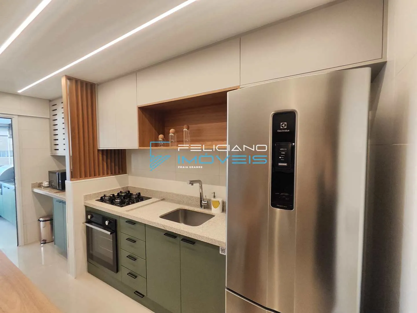 Imagem Apartamento com 2 quartos, Guilhermina, Praia Grande - R$ 892 mil, Cod: 4655