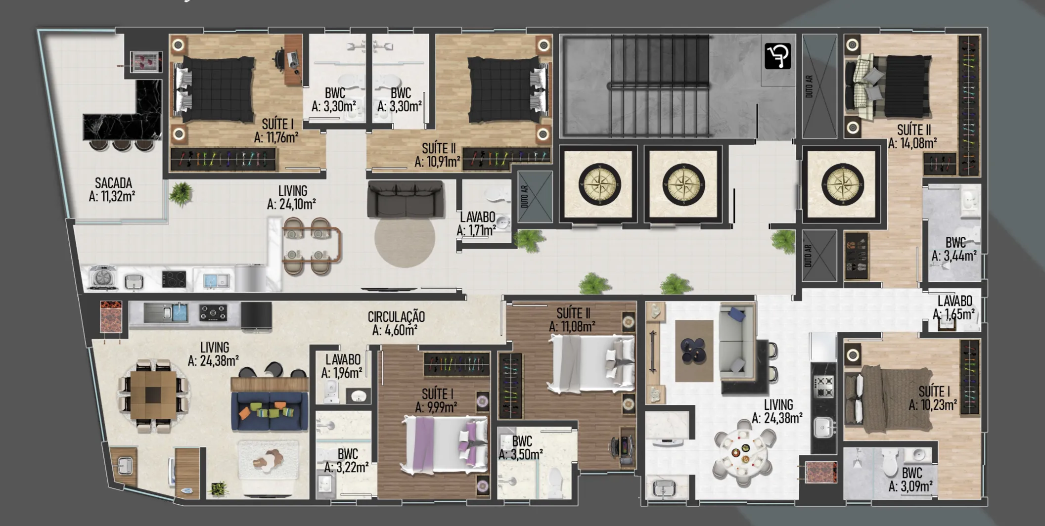 Imagem Apartamento 54m Umuarama-PR 55