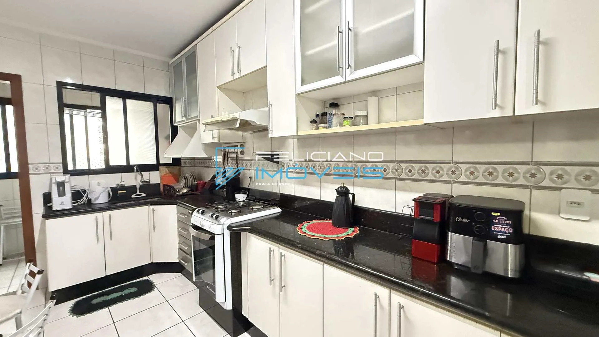 Imagem Apartamento com 2 quartos, Guilhermina, Praia Grande - R$ 550 mil, Cod: 7191
