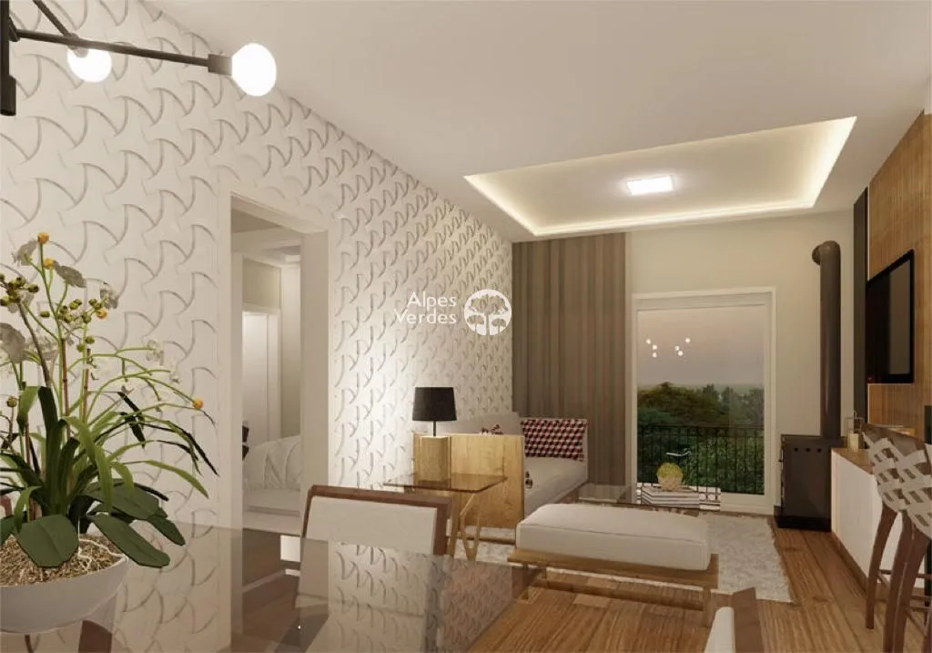 Imagem Apartamento com 2 dormitórios à venda por R$ 1.112.946 - Centro - Gramado/RS