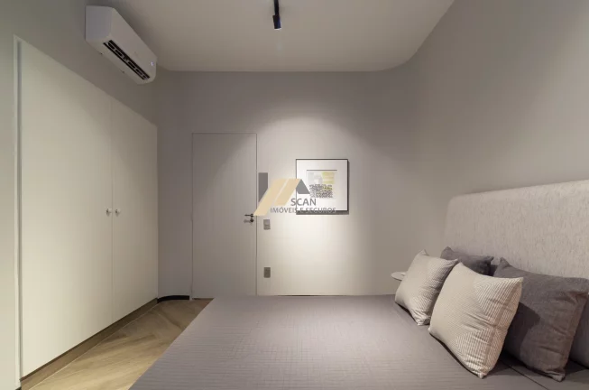 Imagem Apartamento mobiliado para alugar no Cambuí: 3 Quartos, 1 Suíte, 4 Banheiros, 1 Vaga de Garagem, 180m² - Campinas-SP