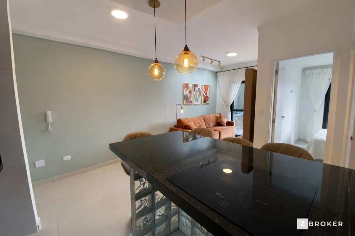 Imagem Apartamento à venda, no Condomínio Gálatas em Ubatuba, Centro, com 1 quarto, 48m2