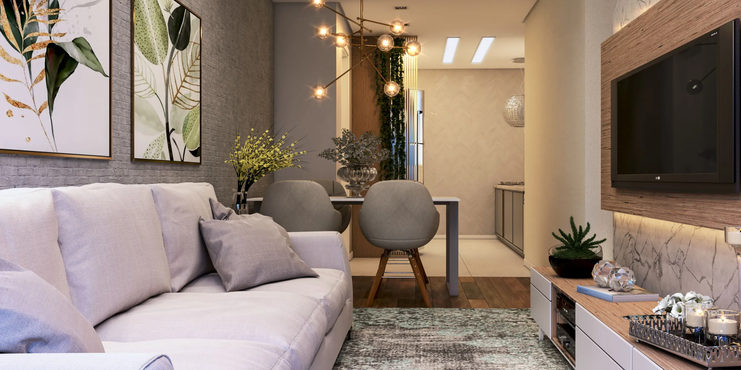 Imagem Apartamento à venda em Caxias do Sul, Nossa Senhora de Lourdes, com 3 quartos, 121.95m2