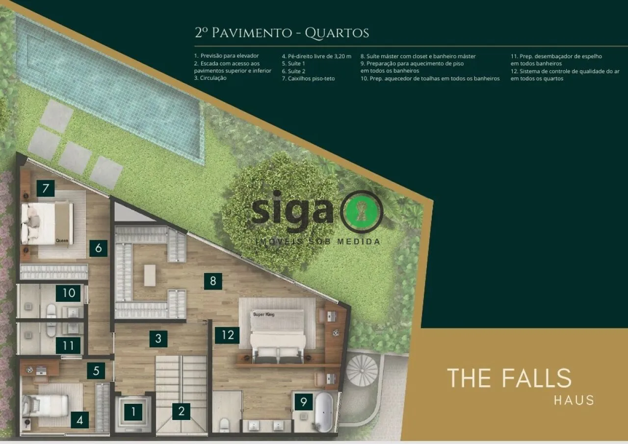 Imagem Casa em condomínio para venda no Jardim Guedala 03 suítes, São Paulo - SP