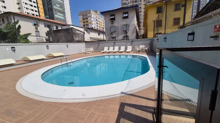 Imagem Belíssimo Apartamento com 3 dormitórios, Pompéia, Santos !