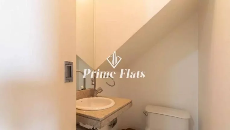 Imagem Flat disponível para venda no International Duplex Residence em Moema, com 42m², 1 dormitório e 1 vaga de garagem