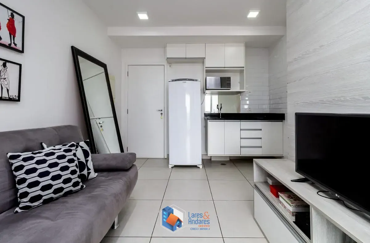 Imagem Apartamento para venda em Vila Cordeiro com 1 quarto, 36m²