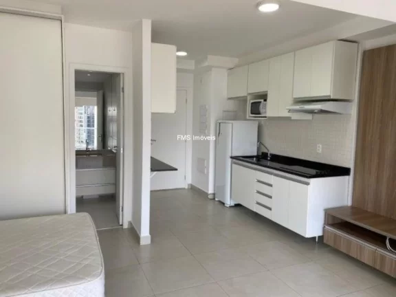 Foto do imóvel Apartamento para locação na Consolação, São Paulo - 1 quarto, 1 sala, 1 banheiro, 1 vaga de garagem - 35m²