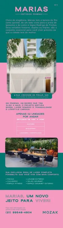 Imagem Apartamento a Venda no bairro Ipanema - Rio de Janeiro, RJ