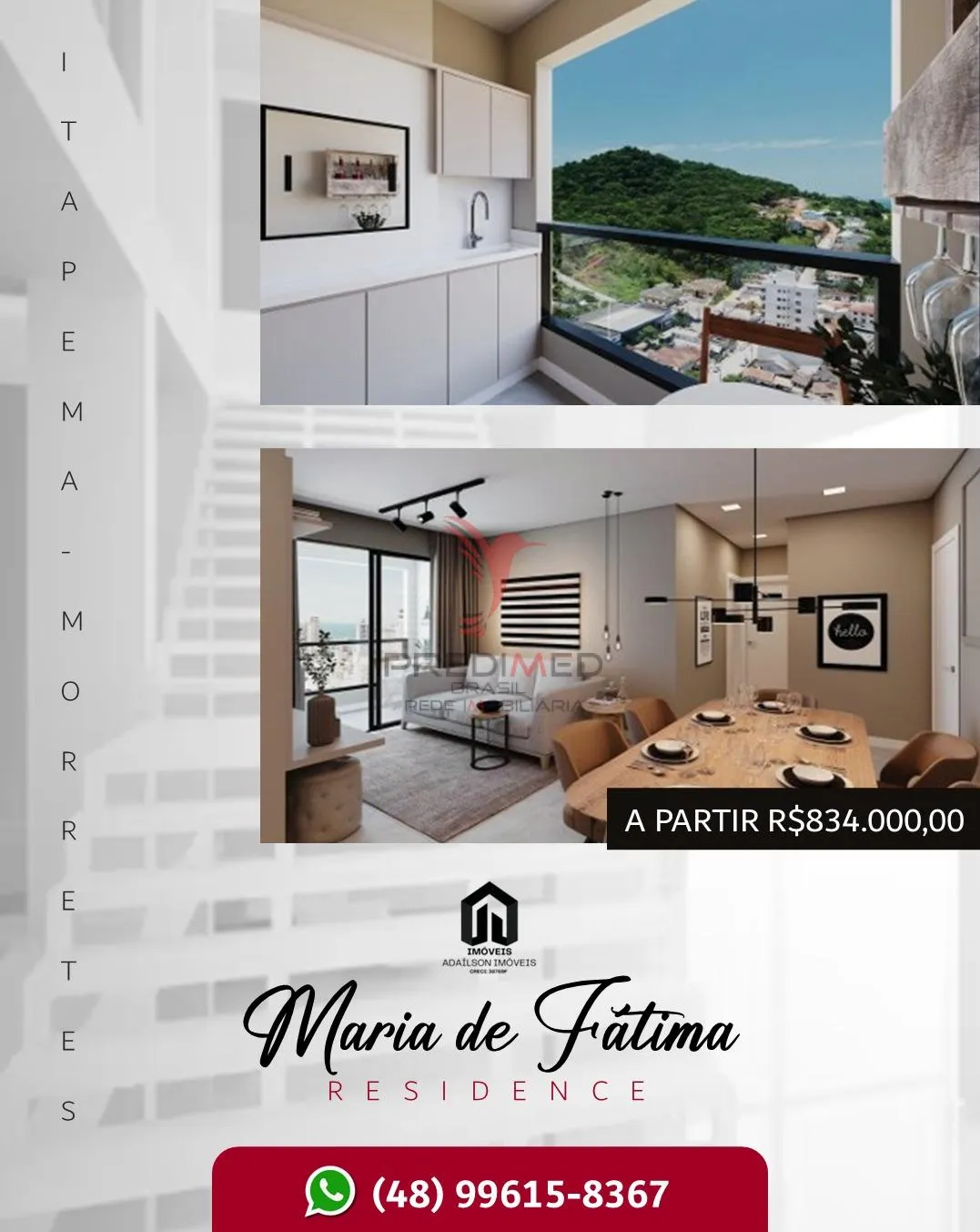 Imagem Maria de Fátima Residence Itapema SC Brasil