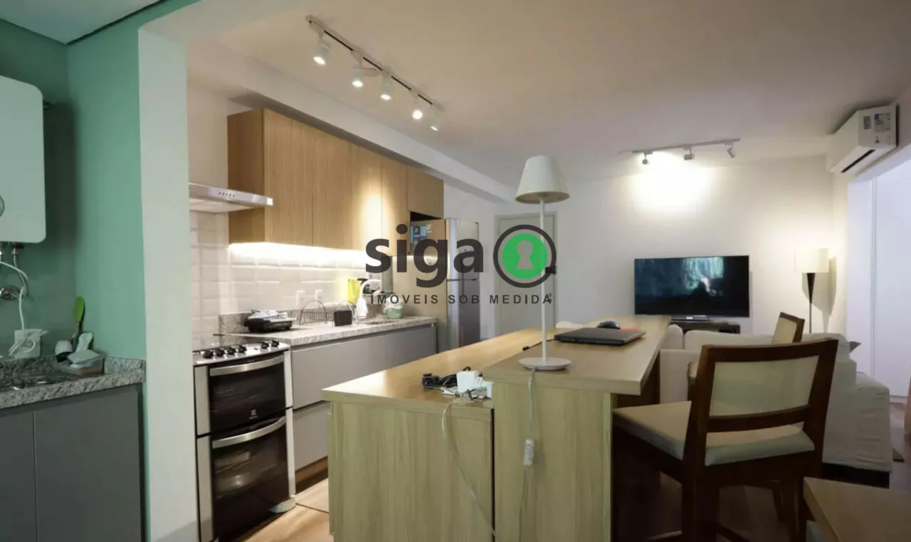 Imagem Apartamento Mobiliado com 2 Dormitórios Próximo ao Metrô São Paulo-Morumbi.