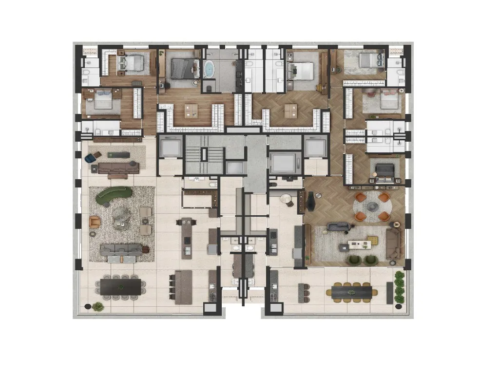 Imagem Imperdível: Apartamento de luxo no Edifício LINDENBERG GROENLÂNDIA, com 4 quartos e 321m² no Jardim América, São Paulo-SP!