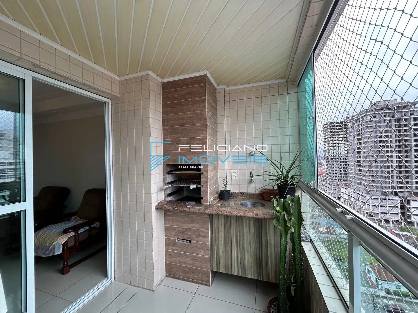 Imagem Apartamento com 3 quartos, Guilhermina, Praia Grande - R$ 850 mil, Cod: 5571