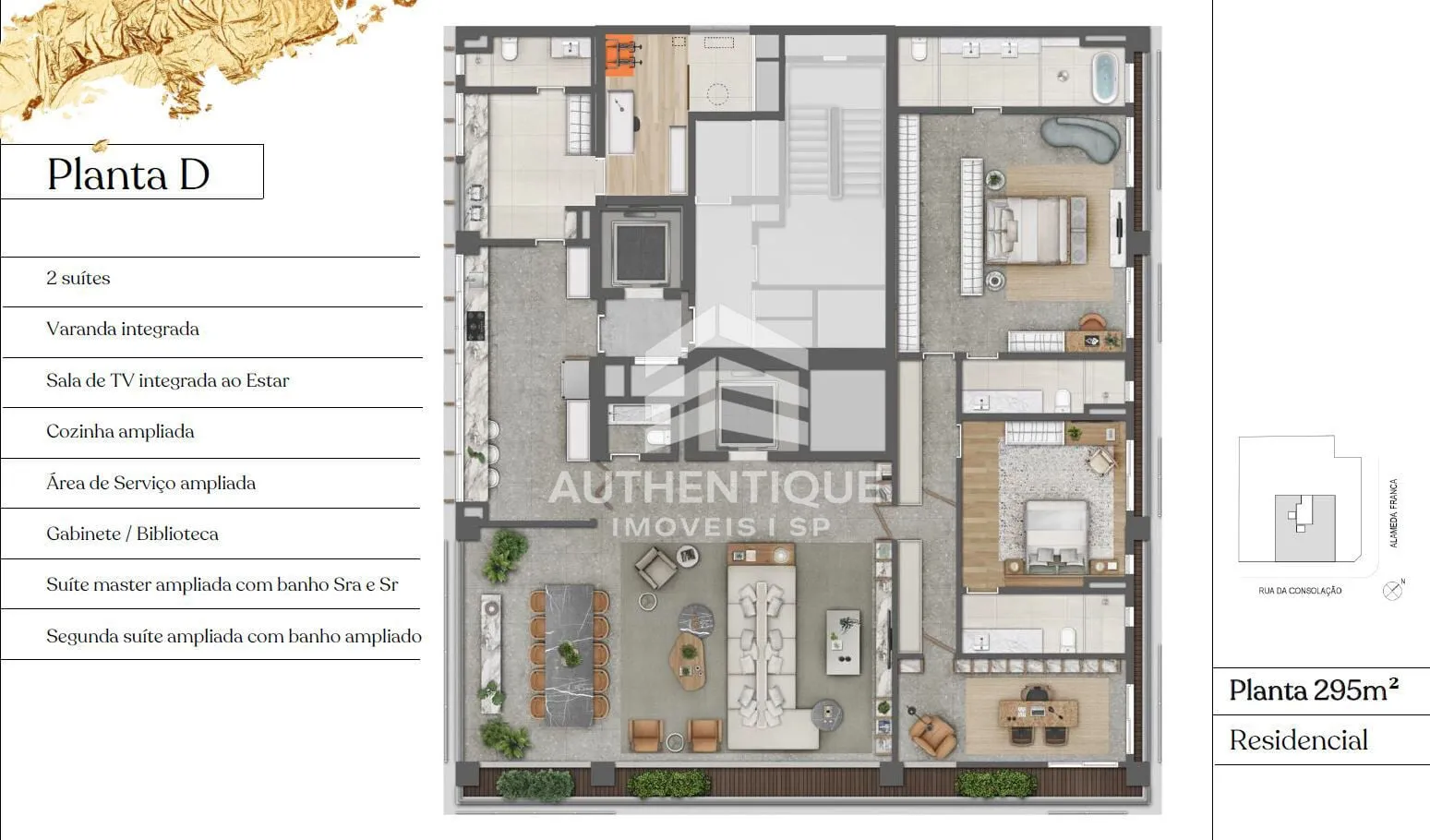 Imagem AYYA JARDINS - Apartamento à venda no bairro Jardim Paulista - São Paulo/SP, Zona Sul