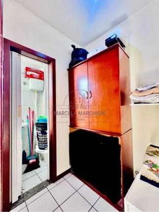 Imagem 2 quartos mais quarto de serviço com banheiro extra, vista p/mar