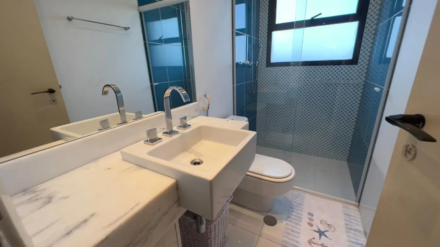Imagem Apartamento para Temporada em Bertioga, Riviera, 4 dormitórios, 4 suítes, 5 banheiros, 3 vagas