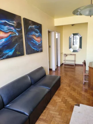Imagem Apartamento de 2 dormitórios à venda, 120 m²- Gonzaga - ao lado da praia