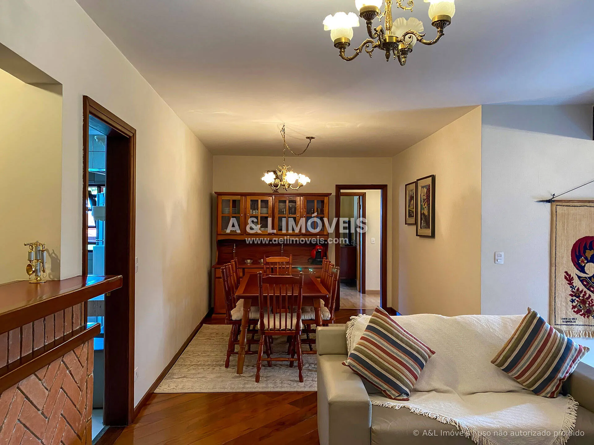Imagem Apartamento no Capivari | 153,54 m² | Lareira | Campos do Jordão