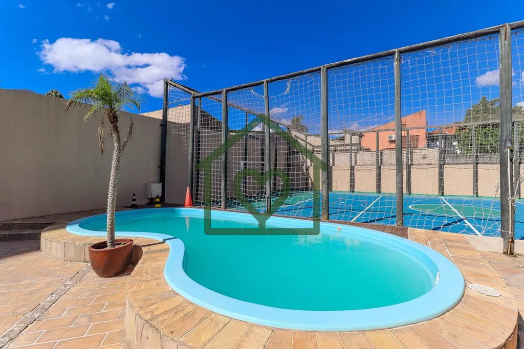 Imagem Apartamento de 2 dormitórios, com churrasqueira, 64m², térreo, box escriturado, condomínio com i...