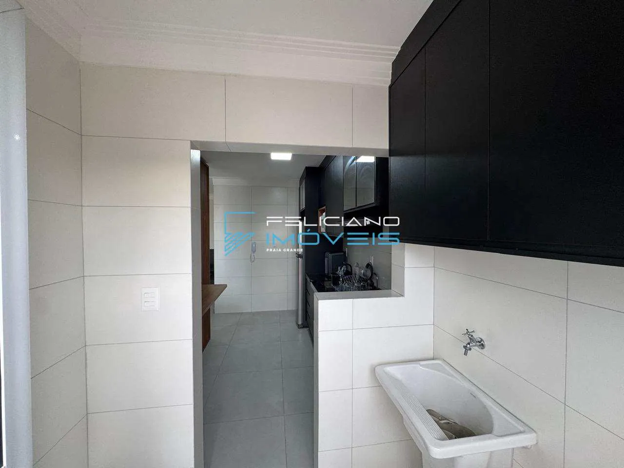 Imagem Apartamento com 2 quartos, Guilhermina, Praia Grande - R$ 710 mil, Cod: 6907