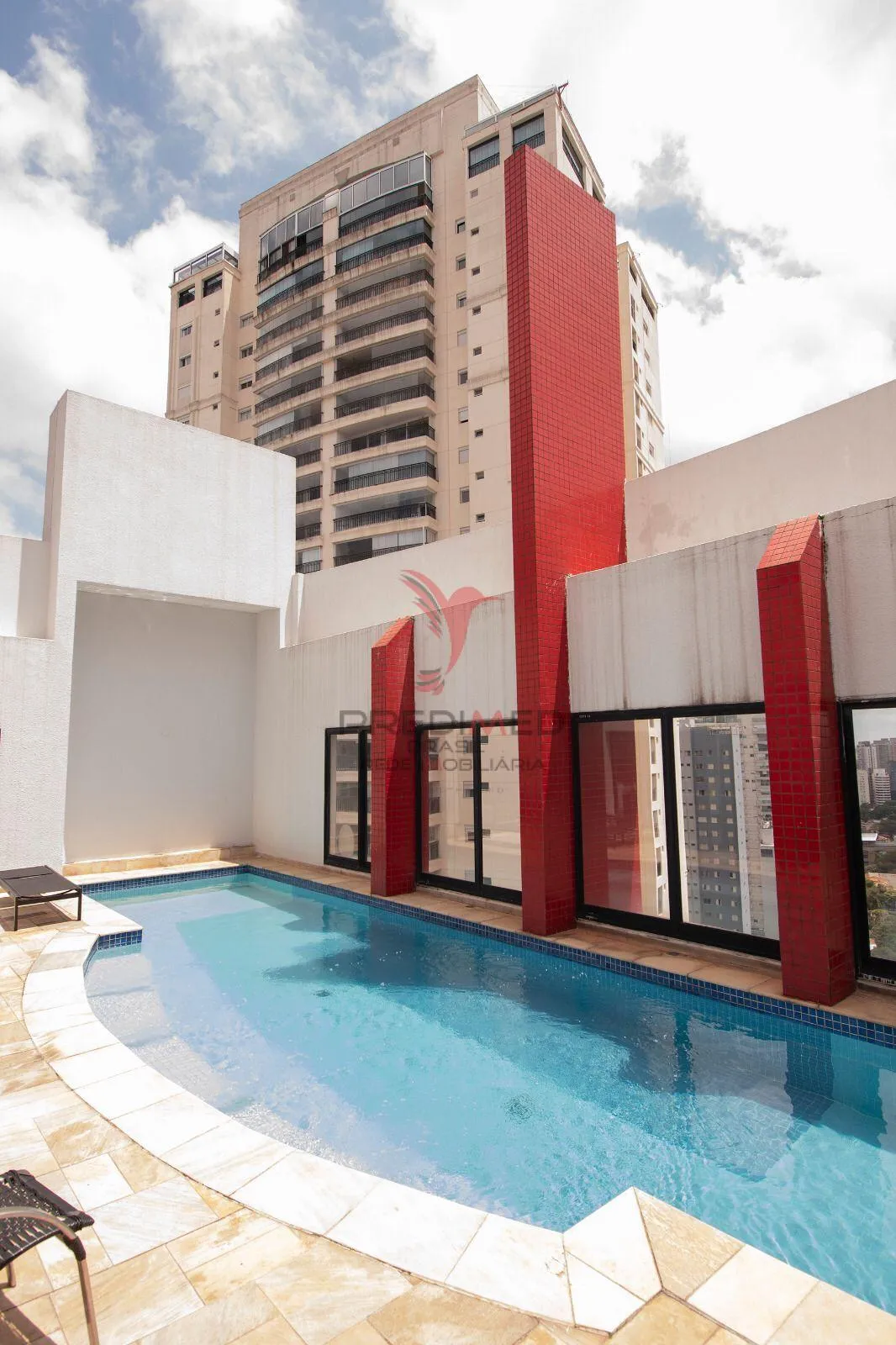Imagem Apartamento para aluguel 1 Quarto , Sacada ,Garagem ,no Brooklin, São Paulo