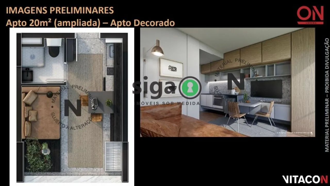 Imagem Apartamento Studio para venda no Jardins, São Paulo - SP