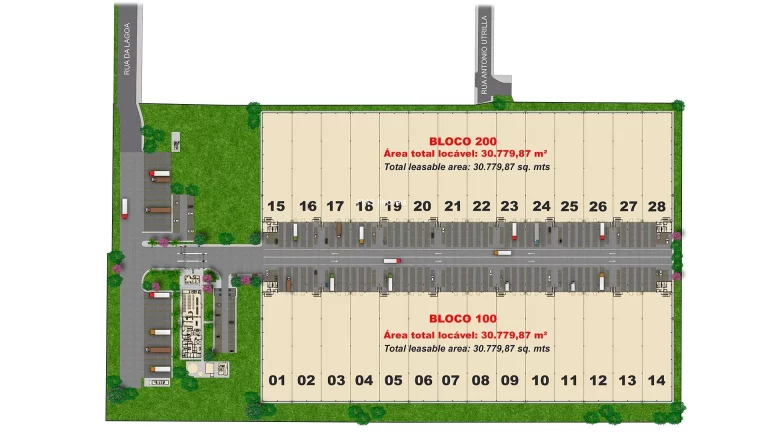 Imagem Galpão com 1.734m² de armazenamento para locação em Guarulhos.