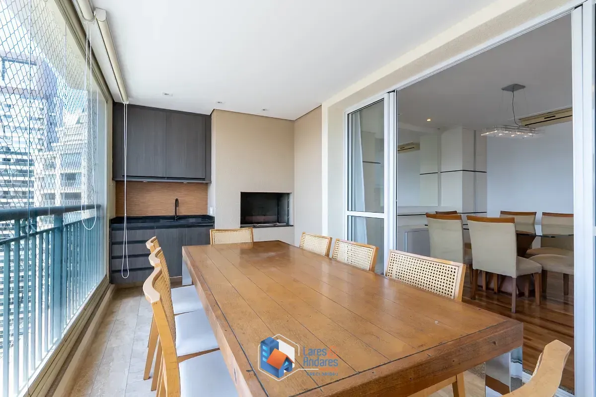 Imagem Apartamento para venda em Brooklin com 3 quartos, sendo 3 suítes, 168m²