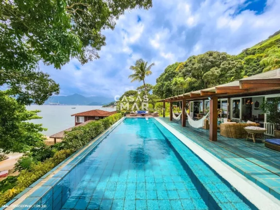 Imagem Casa de luxo à beira-mar em Angra dos Reis-RJ, Monsuaba: 12 quartos, 12 suítes, 7 salas, 11 banheiros, 8 vagas de garagem, 3.000m².