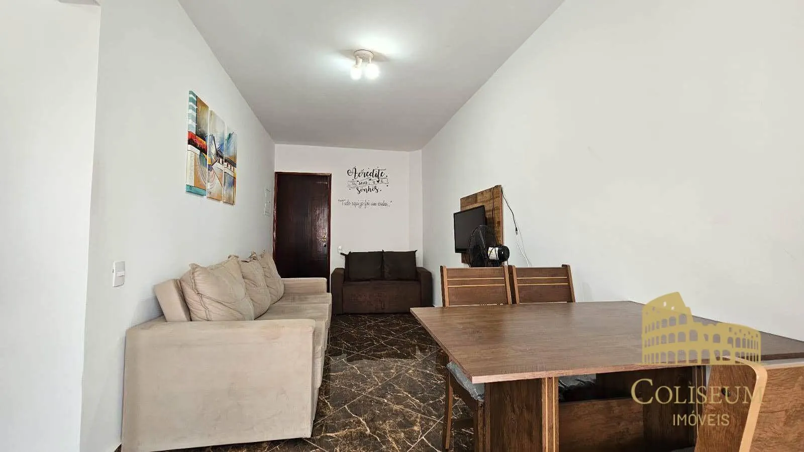 Imagem Apartamento com 1 dormitório à venda, 50 m² por R$ 315.000,00 - Aviação - Praia Grande/SP