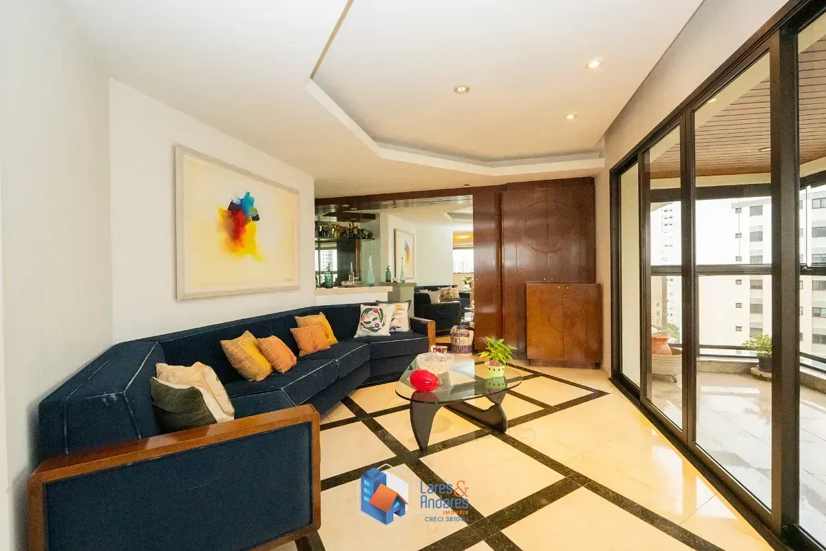Imagem Apartamento para venda em Campo Belo com 3 quartos, sendo 3 suítes, 277m²