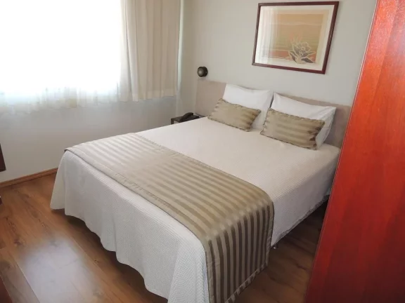 Imagem Flat disponível para venda no Saint Moritz Flat Service, com 48m², 1 dormitório e 1 vaga de garagem